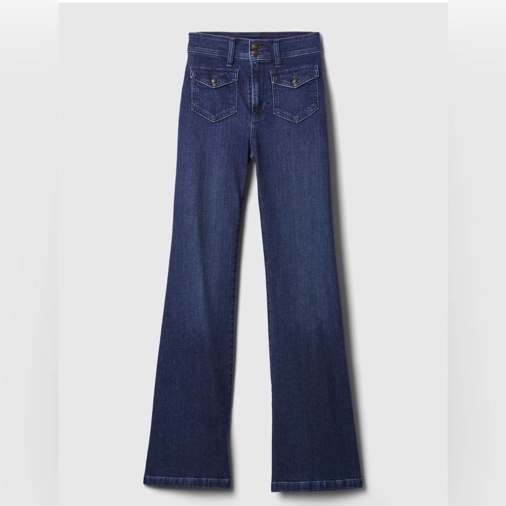 High Rise '70s Flare Jeans